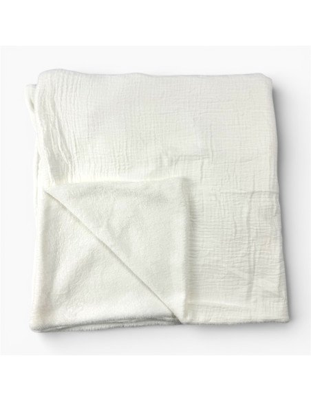 Couverture polaire en gaz de coton