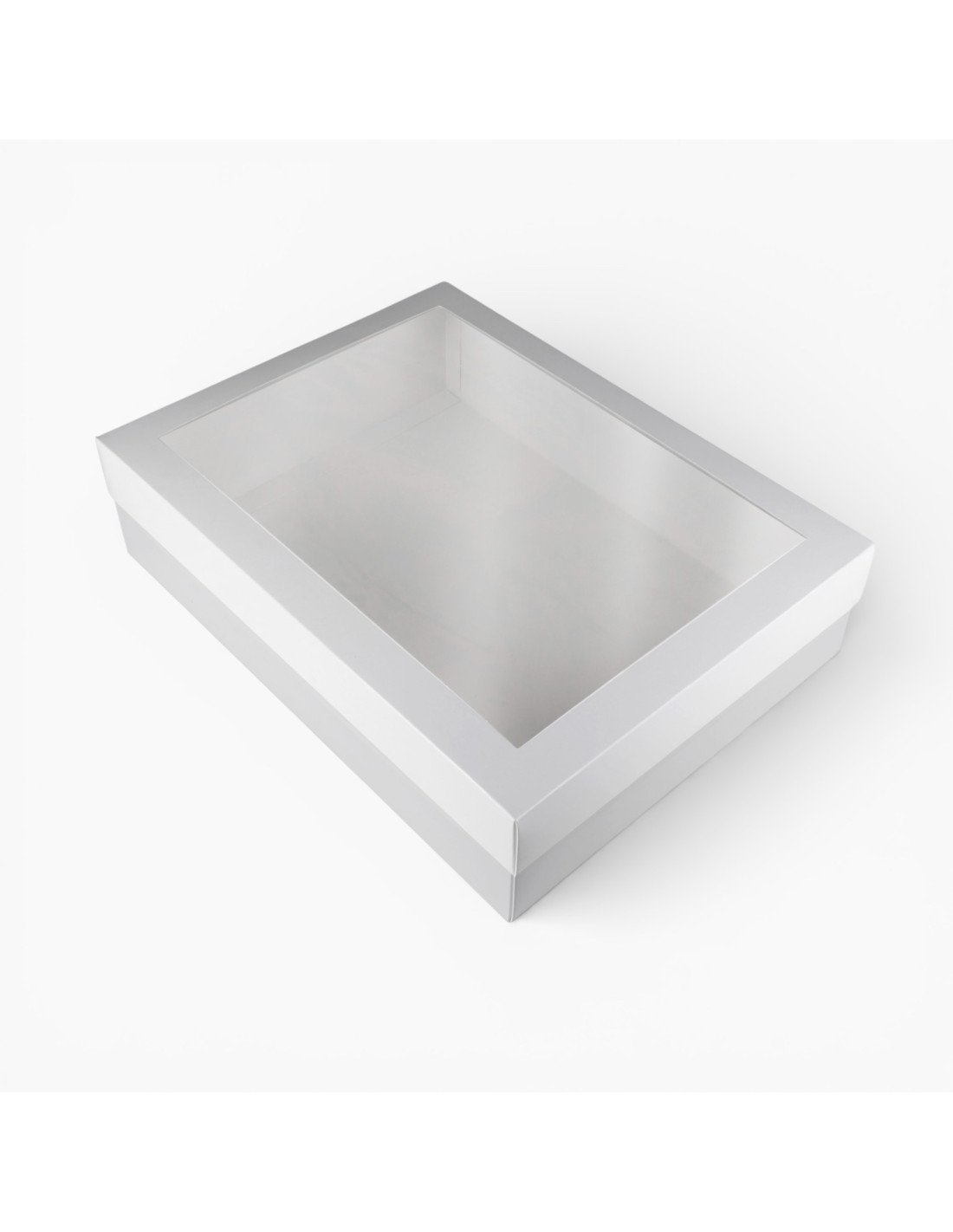 Paquet de 10 : Boîte avec fenêtre 40 x 30 x 10 cm